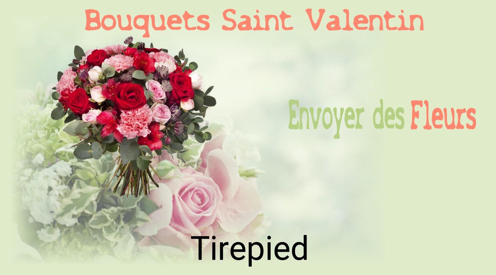 Roses de Saint-Valentin livrées à Tirepied